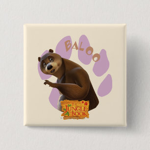 Bóton Quadrado 5.08cm Baloo 1