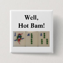 Bam quente - azulejos de bambu mahjong