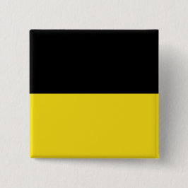 Bóton Quadrado 5.08cm Bandeira de Baden Württemberg (Estado alemão)