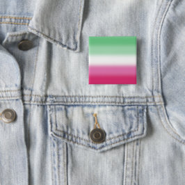 Bóton Quadrado 5.08cm Bandeira do Orgulho Abrosexual Gradiente