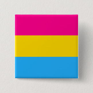 BÓTON QUADRADO 5.08CM "BANDEIRA PANSEXUAL DO ORGULHO "