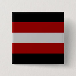 Bóton Quadrado 5.08cm Bandeira Satânica (Satanismo)