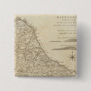 Bóton Quadrado 5.08cm Barbados