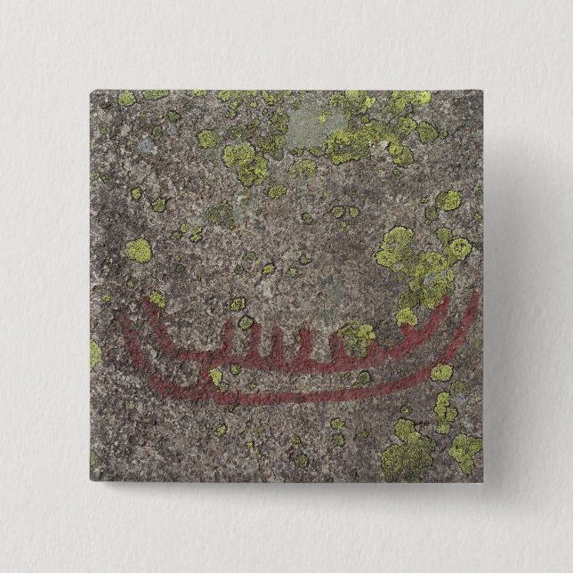 Bóton Quadrado 5.08cm Barco (Frente)