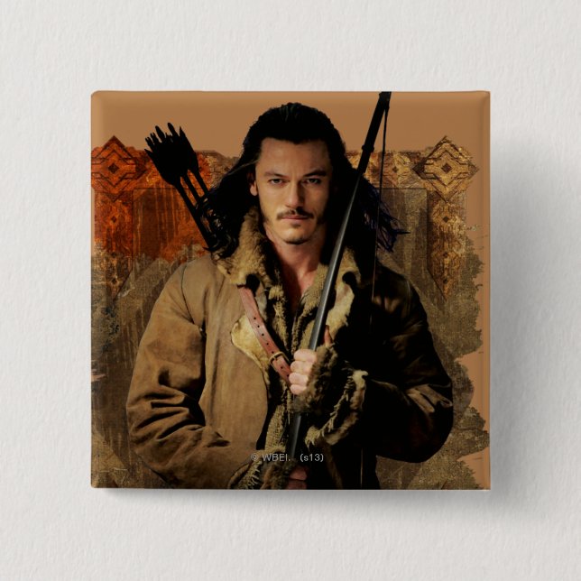 Bóton Quadrado 5.08cm BARD BOWMAN™ - Gráfico de enquadramento (Frente)