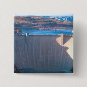Bóton Quadrado 5.08cm Barragem de Glen Canyon no Rio Colorado em Page,