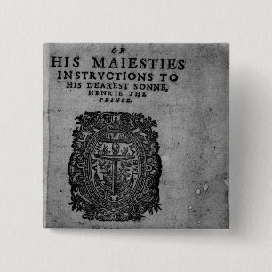Bóton Quadrado 5.08cm Basilicão Doron, 1603