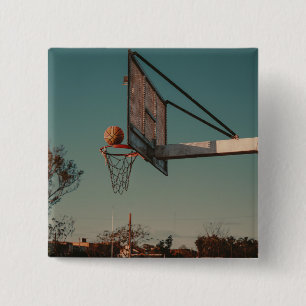 Bóton Quadrado 5.08cm Basquete legal
