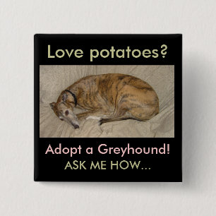 Bóton Quadrado 5.08cm Batatas do amor?
