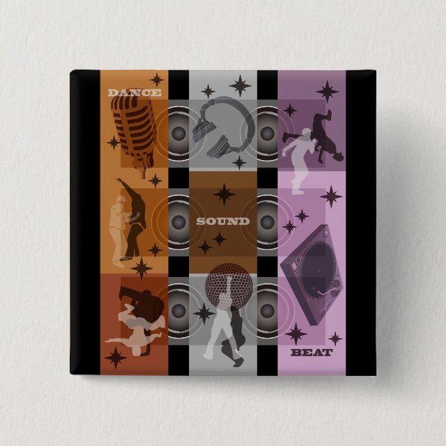 BÓTON QUADRADO 5.08CM BATIDA (Frente)