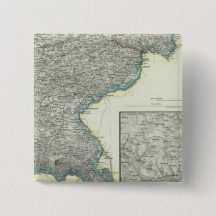 Bóton Quadrado 5.08cm Baviera, Passau