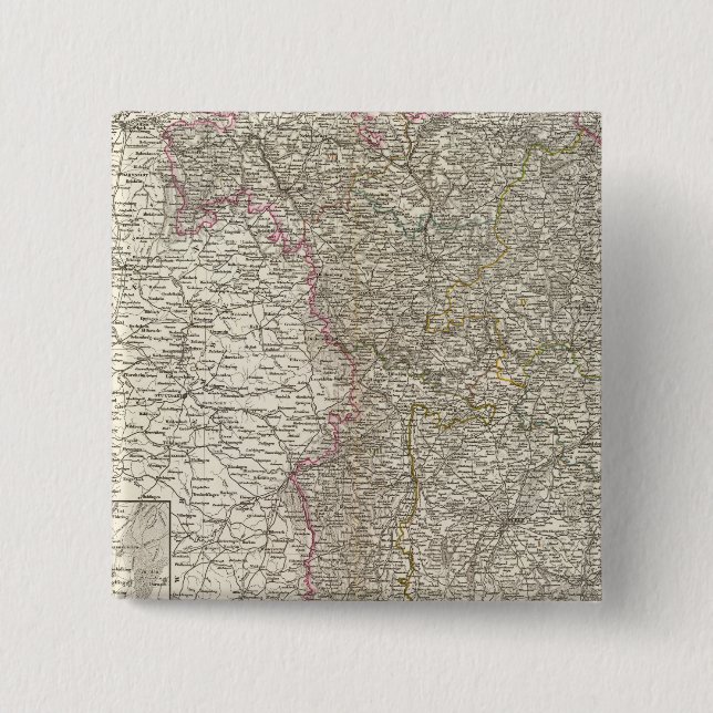 Bóton Quadrado 5.08cm Bayern (Frente)