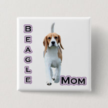 Beagle Mãe 4 - Botão
