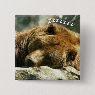 Bóton Quadrado 5.08cm Bear Tempo do Nap