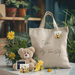 Bóton Quadrado 5.08cm Bebê Panda Com Botão de Girassol