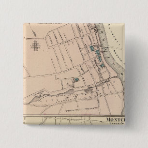 Bóton Quadrado 5.08cm Belleville, Montclair, NJ