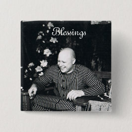 Bóton Quadrado 5.08cm Bênçãos