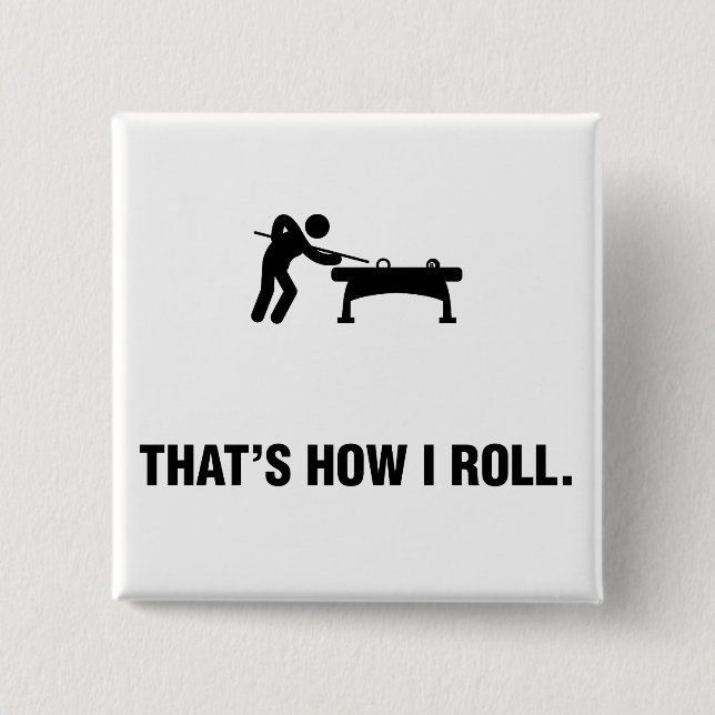 Bóton Quadrado 5.08cm Bilhar/piscina (Frente)