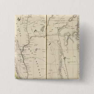 Bóton Quadrado 5.08cm Birmânia, Ásia 96
