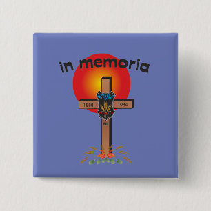 Bóton Quadrado 5.08cm Birra Bellinzona Svizzera Button