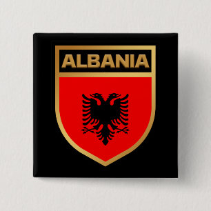 Bóton Quadrado 5.08cm Blindagem de Sinalizador Albânia