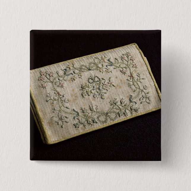 Bóton Quadrado 5.08cm Bolsa (Frente)