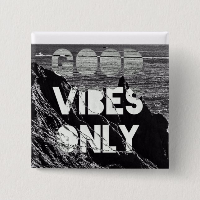 Bóton Quadrado 5.08cm bom botão das impressões somente (Frente)