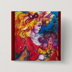 BÓTON QUADRADO 5.08CM BONECA BONITO