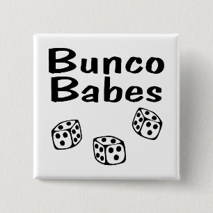 Bóton Quadrado 5.08cm Borrachos de Bunco