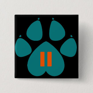 Bóton Quadrado 5.08cm Botão