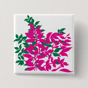 Bóton Quadrado 5.08cm Botão