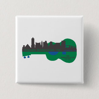 Bóton Quadrado 5.08cm Botão