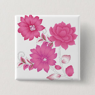 Bóton Quadrado 5.08cm Botão