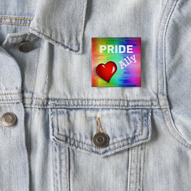 Bóton Quadrado 5.08cm Botão (In Situ)