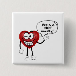 Bóton Quadrado 5.08cm Botão