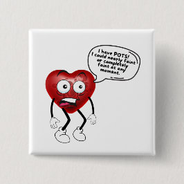 Bóton Quadrado 5.08cm Botão