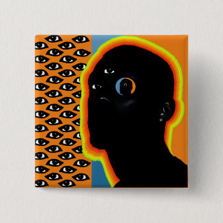 Bóton Quadrado 5.08cm Botão