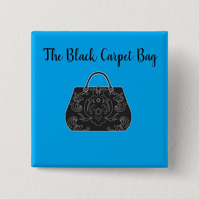 Bóton Quadrado 5.08cm Botão (Frente)