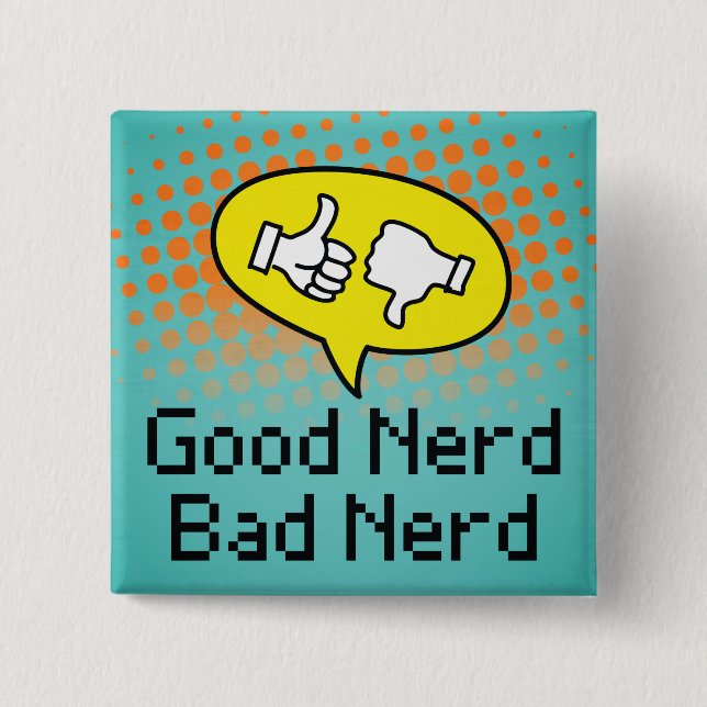 Bóton Quadrado 5.08cm Botão (2" quadrado) (Frente)