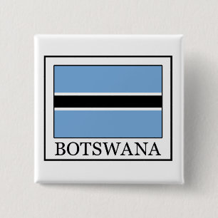 Bóton Quadrado 5.08cm Botão Botsuana