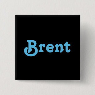 Bóton Quadrado 5.08cm Botão Brent