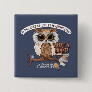 Bóton Quadrado 5.08cm Botão Croptoberfest Quadrado