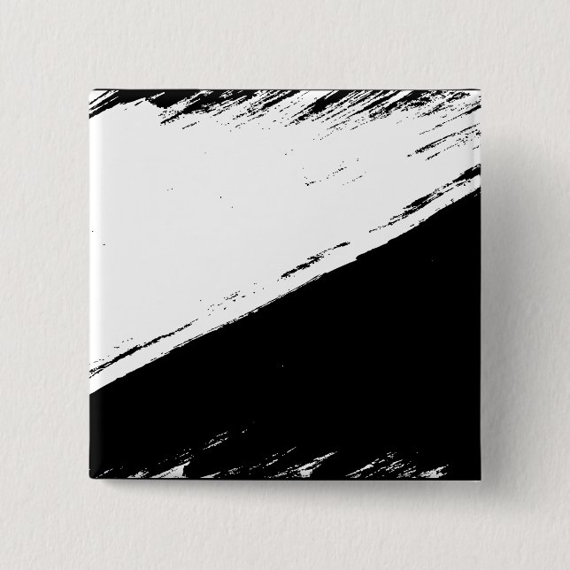 Bóton Quadrado 5.08cm botão da bandeira do Anarcho-pacifismo (Frente)