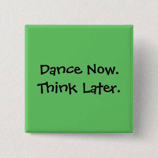 Bóton Quadrado 5.08cm Botão da dança