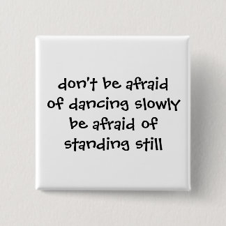 Bóton Quadrado 5.08cm Botão da dança