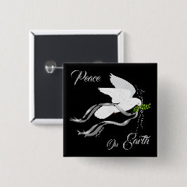 Bóton Quadrado 5.08cm Botão da Porta Branca