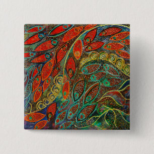 Bóton Quadrado 5.08cm botão da porta giratória (pintura)