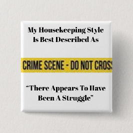 Bóton Quadrado 5.08cm Botão de Agregação