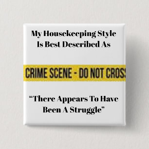 Bóton Quadrado 5.08cm Botão de Agregação