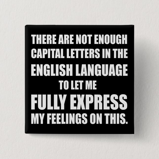Bóton Quadrado 5.08cm Botão de Alternity: Não bastante bonés (Frente)